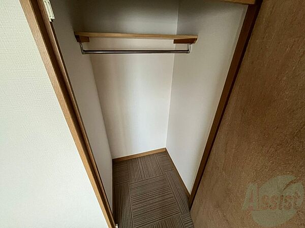 画像13:寝室の収納です。部屋がすっきり片付きます。