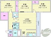 札幌市中央区宮の森三条4丁目 4階建 築7年のイメージ