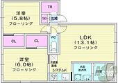 札幌市北区新琴似五条1丁目 2階建 築20年のイメージ