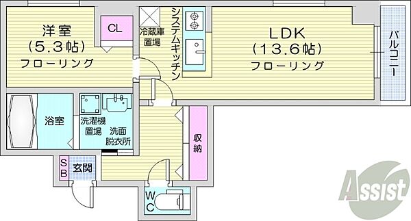 同じ建物の物件間取り写真 - ID:201022350878