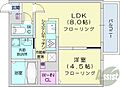 ベルガモ東区役所前1階5.8万円