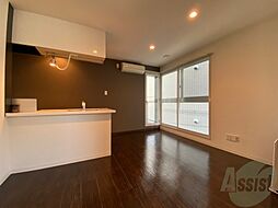 札幌市営東西線 円山公園駅 徒歩5分の賃貸マンション 3階1LDKのリビング/ダイニング