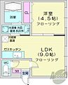 レント北34条4階5.6万円