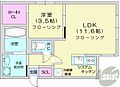 仮)ノーブル麻生1階6.3万円