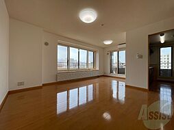 札幌市営東西線 西18丁目駅 徒歩2分の賃貸マンション 12階3LDKのリビング/ダイニング