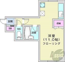 間取図画像 ワンルーム