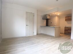 札幌市電2系統 ロープウェイ入口駅 徒歩1分の賃貸マンション 2階2LDKのリビング/ダイニング