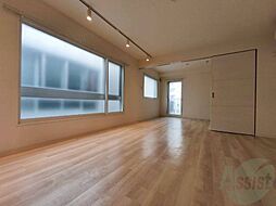 札幌市営東西線 バスセンター前駅 徒歩9分の賃貸マンション 4階1LDKのリビング/ダイニング