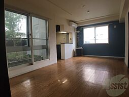 札幌市営東西線 西18丁目駅 徒歩16分の賃貸マンション 5階2LDKのリビング/ダイニング