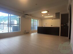 札幌市電2系統 ロープウェイ入口駅 徒歩2分の賃貸マンション 6階2LDKのリビング/ダイニング