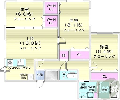 ロアジ南12条_間取り_0