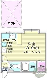 センチュリープラザ 1Kの間取図画像