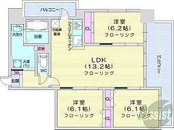 アコード23 3LDKの間取図画像