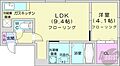アルーア北大前3階6.5万円