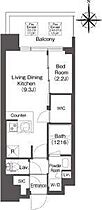 コンフォリア江坂江の木町Q  ｜ 大阪府吹田市江の木町未（賃貸マンション1LDK・3階・31.04㎡） その2