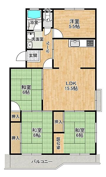 間取り：328000683715