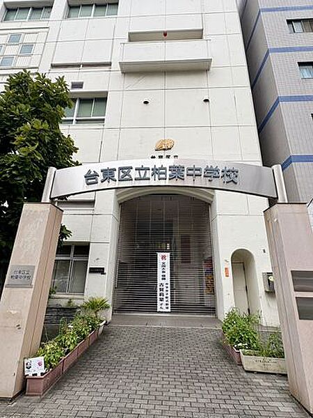 柏葉中学校 790m