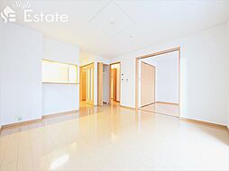 名鉄名古屋本線 本星崎駅 徒歩10分の賃貸アパート 1階1LDKのリビング/ダイニング