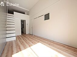 名鉄常滑線 柴田駅 徒歩5分の賃貸アパート 1階1SKのリビング/ダイニング