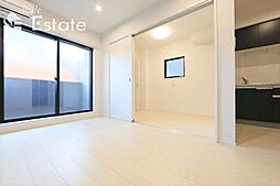 名古屋市営名城線 新瑞橋駅 徒歩6分の賃貸アパート 1階1LDKのリビング/ダイニング