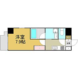 S-FORT熱田六番 8階1Kの間取り