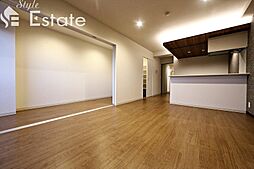 名古屋市営鶴舞線 川名駅 徒歩5分の賃貸マンション 9階2LDKのリビング/ダイニング