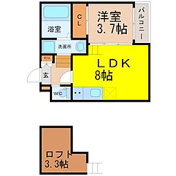 ハーモニーテラス旗屋 2階