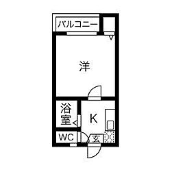 間取図画像 1SK