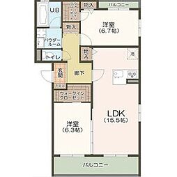 ヴェール梅里 1階