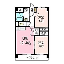 レージュ原 4階