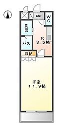 メゾン蓮池 1階/-