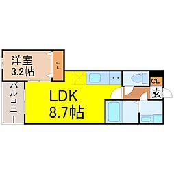 ジーメゾン名古屋道徳エルシア 3階