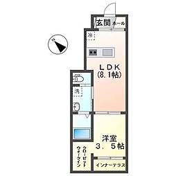 ベルソフィア 1階/-