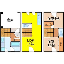 WELLNEST ROOM吹上 2LDKの間取図画像