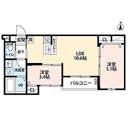 robot home 鶴里II 3階