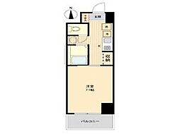 S-FORT神宮南 1Kの間取図画像