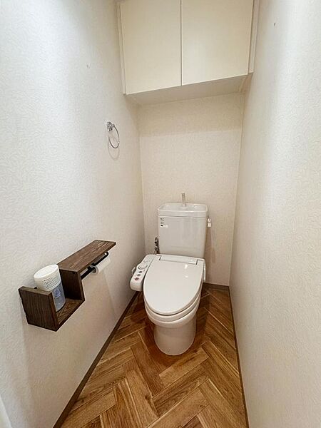 落ち着いた雰囲気のトイレ
