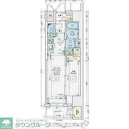 JR中央本線 千種駅 徒歩7分の賃貸マンション 5階1LDKの間取り