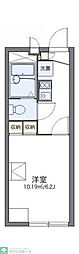 レオパレス柳原 2階1Kの間取り
