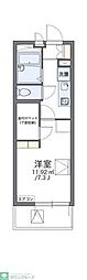 レオパレス中島町 1Kの間取図画像