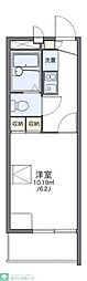 レオパレスヤマコ4 1Kの間取図画像
