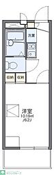 レオパレスみつば 1Kの間取図画像