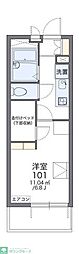 レオパレスメゾン長戸井 1Kの間取図画像