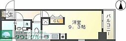 CasaGrandeAoi ワンルームの間取図画像
