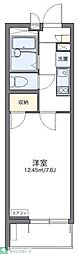 レオネクストルナ 1Kの間取図画像