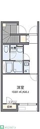 クレイノスリジェ 1Kの間取図画像