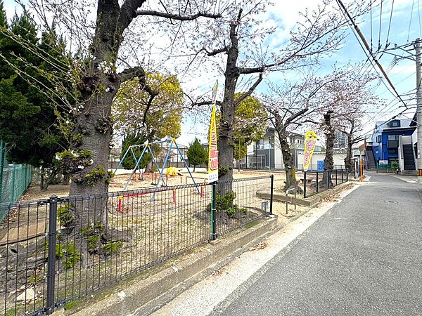 すぐ近くに広々とした吉塚南公園があり、桜の木もあるので、毎年春が楽しみになる環境です。