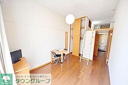 レオパレスパークサイドIII 201 2階1Kのリビング/ダイニング