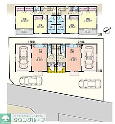 茅ヶ崎市今宿アパート 2LDKの間取図画像