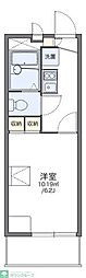 レオパレスエスポワール 1Kの間取図画像